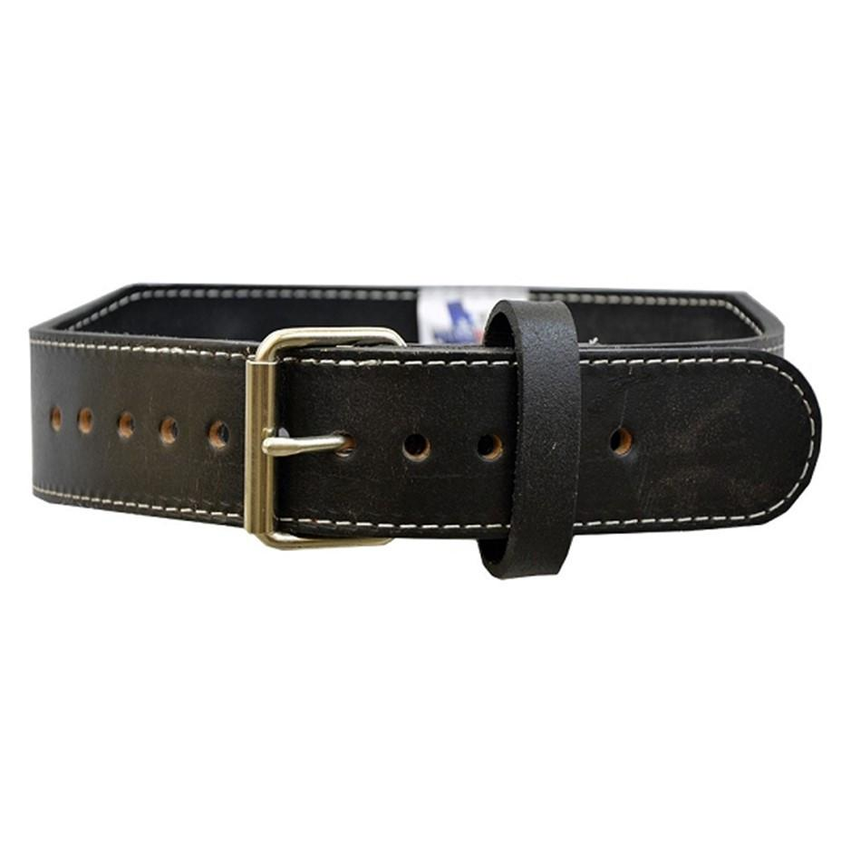 Titan Texas Tapered Training Belt with 2.5" x 4" Dimensions - Certified by IPF