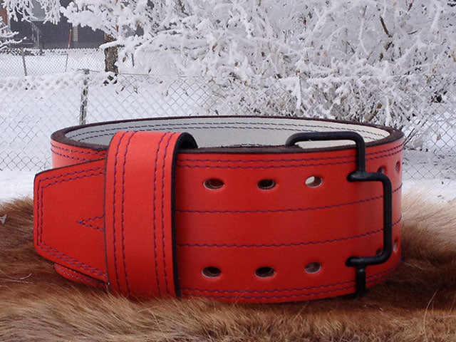 Wahlander's Leather Powerlifting Belt - Endorsed by IPF - Image 7