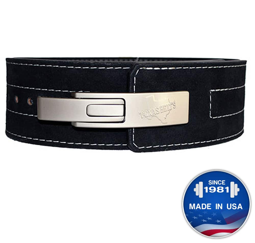 Titan Longhorn 4" Powerlifting Lever Belt Approved by IPF